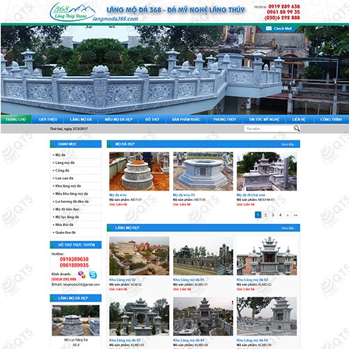 Hình ảnh của Thiết kế website Xây dựng Da my nghe Lang Thuy