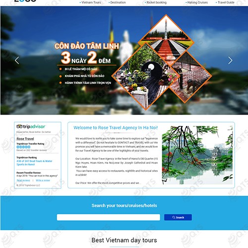Hình ảnh của Thiết kế website Du lịch - Khách sạn Watitravel