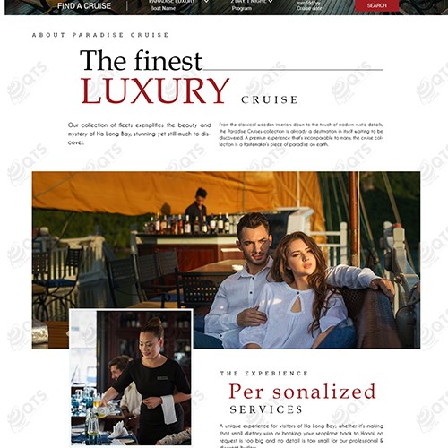 Hình ảnh của Thiết kế website Du lịch - Khách sạn Poloma