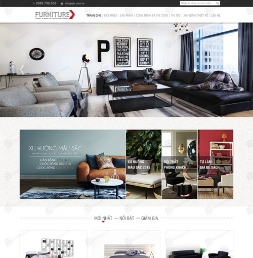 Hình ảnh của Thiết kế web nội thất kiến trúc Furniture