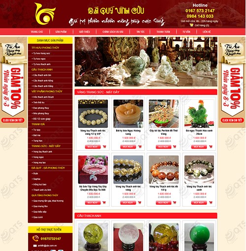 Hình ảnh của Thiết kế web nội thất Đá Quý Vĩnh Cửu