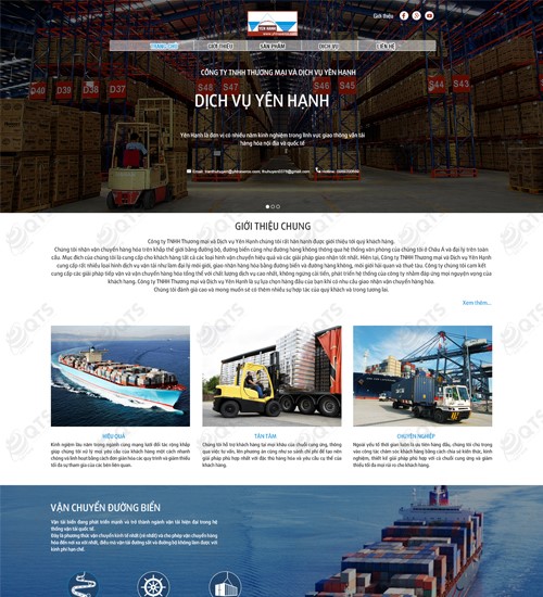 Hình ảnh của Thiết kế web ô tô - vận tải Yên Hạnh