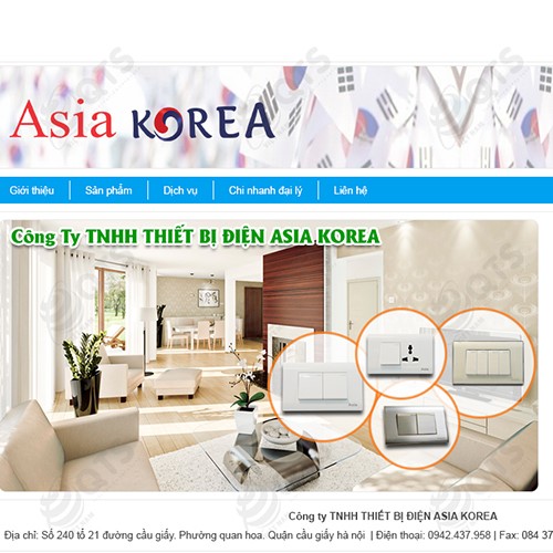 Hình ảnh của Thiết kế website Asia Korea