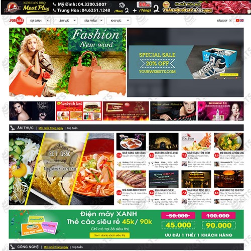 Hình ảnh của Thiết kế website Thương mại điện tử Lợi ích tiêu dùng