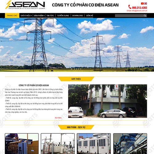 Hình ảnh của Thiết kế website Asean